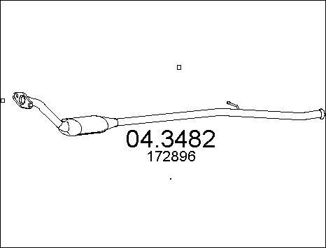MTS 04.3482 - Katalitik çevirici furqanavto.az