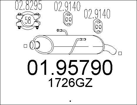 MTS 01.95790 - Son səsboğucu furqanavto.az
