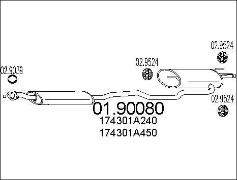 MTS 01.90080 - Son səsboğucu furqanavto.az