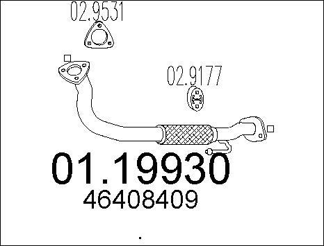 MTS 01.19930 - Egzoz borusu furqanavto.az