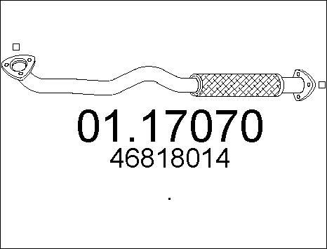 MTS 01.17070 - Egzoz borusu furqanavto.az