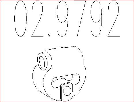 MTS 02.9792 - Tutacaq, egzoz sistemi furqanavto.az