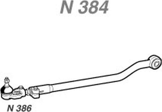 NAKATA N 384 - Bağlama çubuğu furqanavto.az