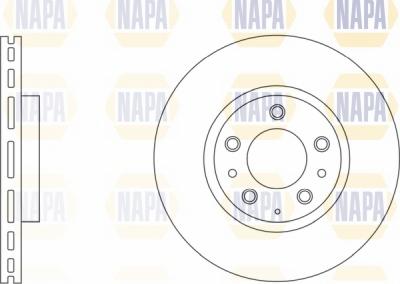 NAPA NBD5595 - Əyləc Diski furqanavto.az