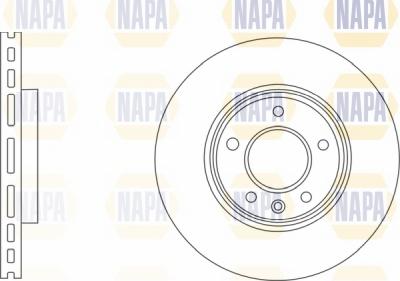 NAPA NBD5508 - Əyləc Diski furqanavto.az