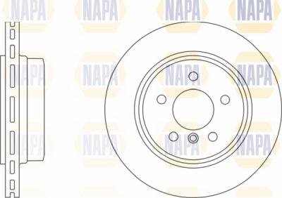 NAPA NBD5014 - Əyləc Diski furqanavto.az