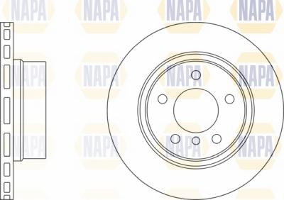 NAPA NBD5084 - Əyləc Diski furqanavto.az