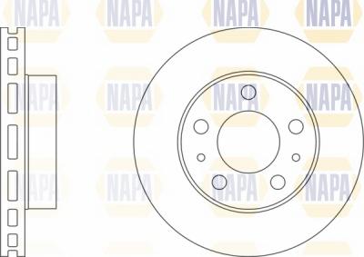 NAPA NBD5162 - Əyləc Diski furqanavto.az