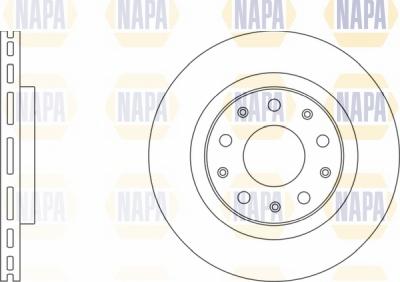 NAPA NBD5379 - Əyləc Diski furqanavto.az