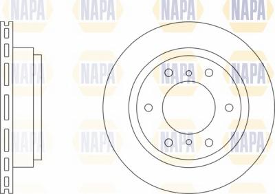 NAPA NBD5373 - Əyləc Diski furqanavto.az