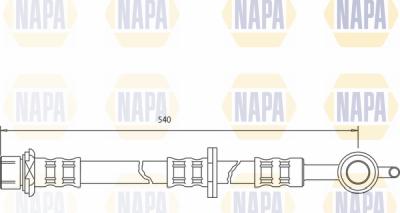 NAPA NBH1115 - Əyləc şlanqı furqanavto.az