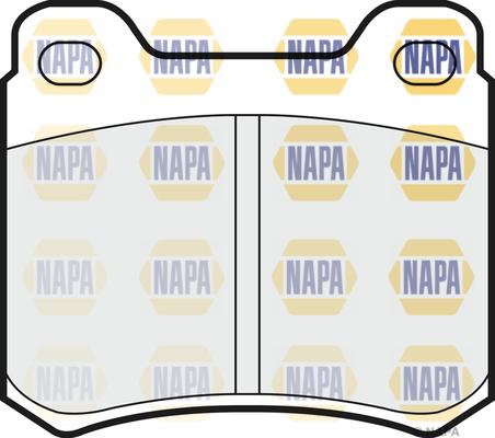 NAPA NBP1141 - Əyləc altlığı dəsti, əyləc diski www.furqanavto.az