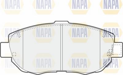 NAPA NBP1721 - Əyləc altlığı dəsti, əyləc diski furqanavto.az