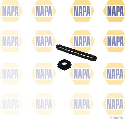 NAPA NCK4165 - Vaxt zəncirinin dəsti furqanavto.az