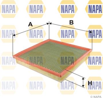 NAPA NFA1403 - Hava filtri furqanavto.az