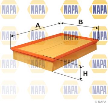 NAPA NFA1056 - Hava filtri furqanavto.az