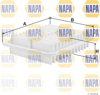 NAPA NFA1189 - Hava filtri furqanavto.az