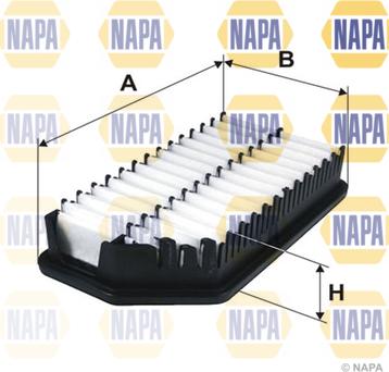 NAPA NFA1248 - Hava filtri furqanavto.az