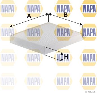 NAPA NFC4308 - Filtr, daxili hava furqanavto.az