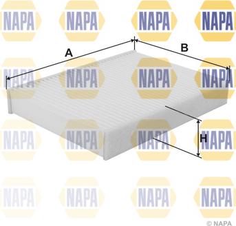 NAPA NFC4318 - Filtr, daxili hava furqanavto.az