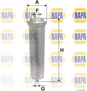 NAPA NFF2105 - Yanacaq filtri furqanavto.az