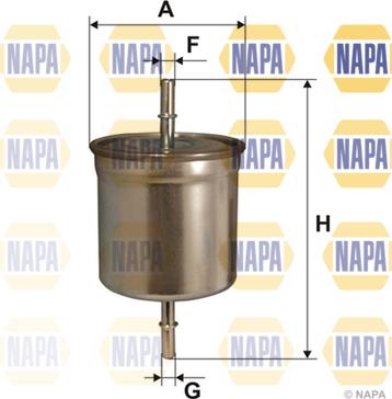 NAPA NFF2242 - Yanacaq filtri furqanavto.az