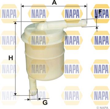 NAPA NFF2207 - Yanacaq filtri furqanavto.az