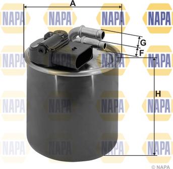 NAPA NFF2224 - Yanacaq filtri furqanavto.az