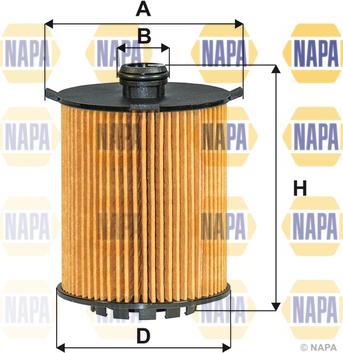 NAPA NFO3173 - Yağ filtri furqanavto.az