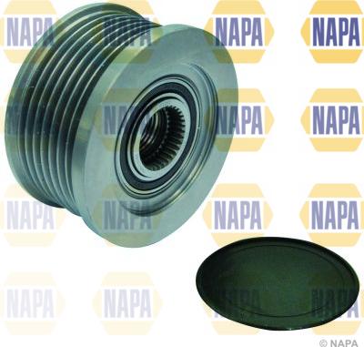 NAPA NOP1045 - Kasnak, alternator, sərbəst dönərli mufta furqanavto.az