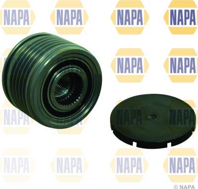 NAPA NOP1140 - Kasnak, alternator, sərbəst dönərli mufta furqanavto.az