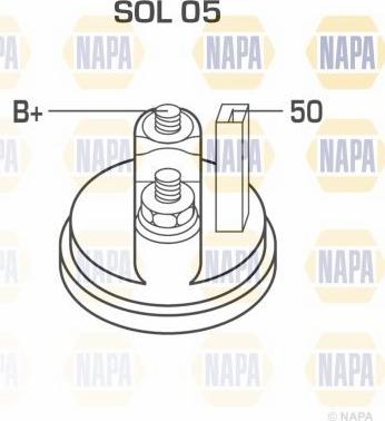 NAPA NSM1284 - Başlanğıc furqanavto.az