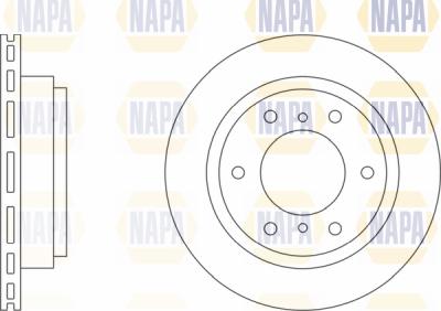 NAPA PBD8677 - Əyləc Diski furqanavto.az