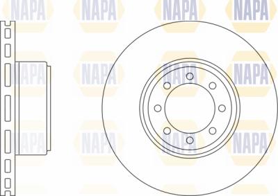 NAPA PBD8100 - Əyləc Diski furqanavto.az