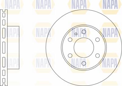 NAPA PBD8102 - Əyləc Diski furqanavto.az