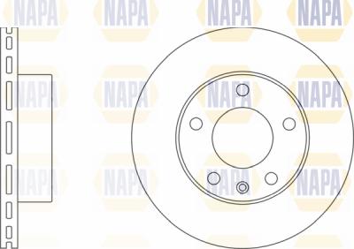 NAPA PBD8189 - Əyləc Diski furqanavto.az