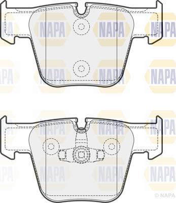 DJ Parts BP2595 - Əyləc altlığı dəsti, əyləc diski furqanavto.az