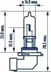 Narva 48616 - Lampa, duman işığı furqanavto.az