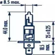 Narva 98503 - Lampa, döngə işığı furqanavto.az