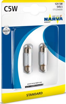 Narva 17125 4000 - Lampa, nömrə nişanı işığı furqanavto.az