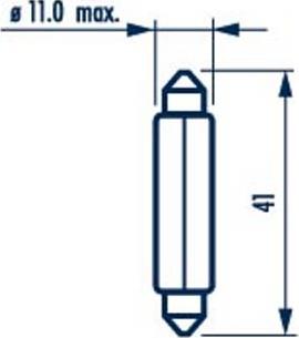 Narva 173273000 - Lampa, nömrə nişanı işığı furqanavto.az