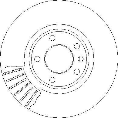 EURODEAL AUTOPARTS 833 - Əyləc Diski furqanavto.az