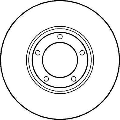 Delphi BG2507 - Əyləc Diski furqanavto.az