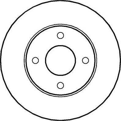 BENDIX 561374B - Əyləc Diski furqanavto.az