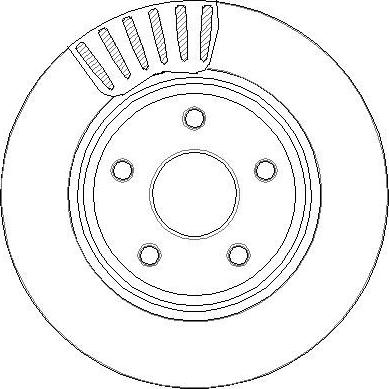 TRW Engine Component DF6251 - Əyləc Diski furqanavto.az