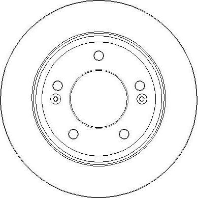 Eurobrake 5815203446 - Əyləc Diski furqanavto.az