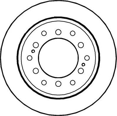 Denckermann B130227 - Əyləc Diski furqanavto.az