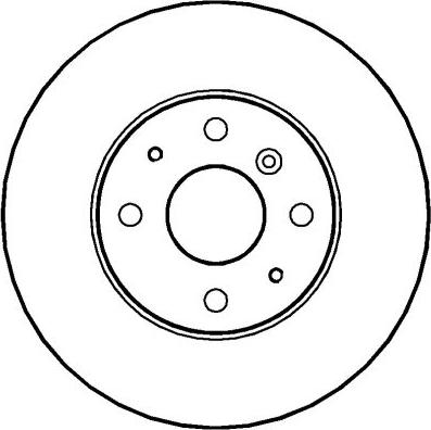 Blue Print ADD64325 - Əyləc Diski furqanavto.az