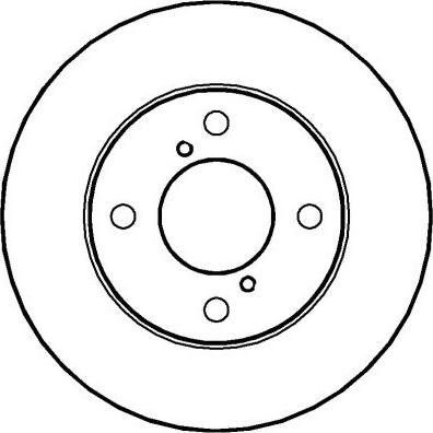 DJ Parts BD1074 - Əyləc Diski furqanavto.az