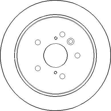 BOSCH 0 986 AB5 260 - Əyləc Diski furqanavto.az